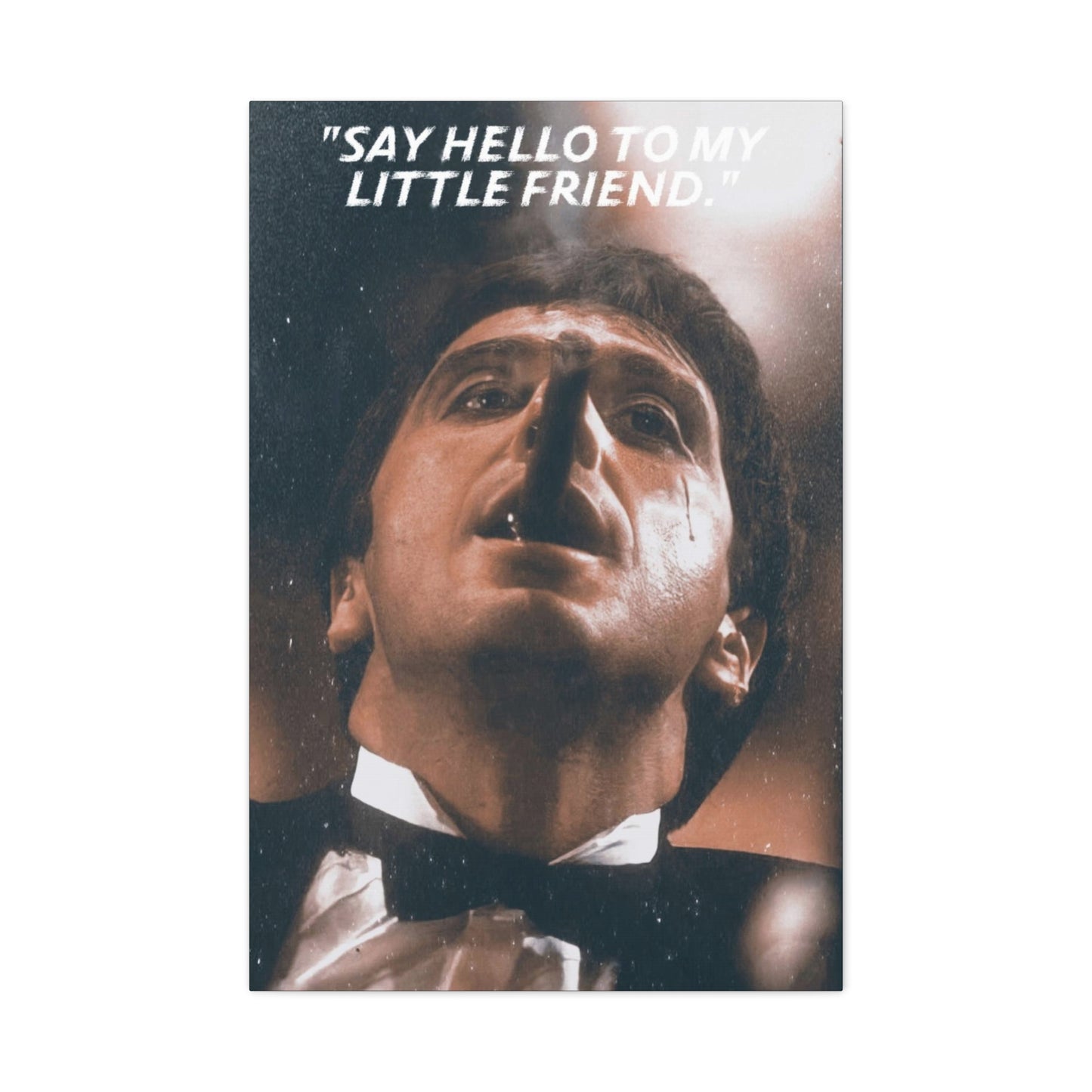 Tony Montana Motivational Canvas
