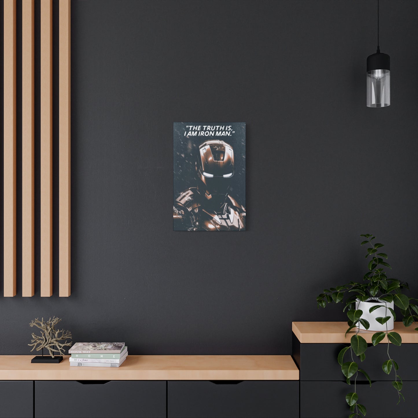 Iron Man Motivational Canvas