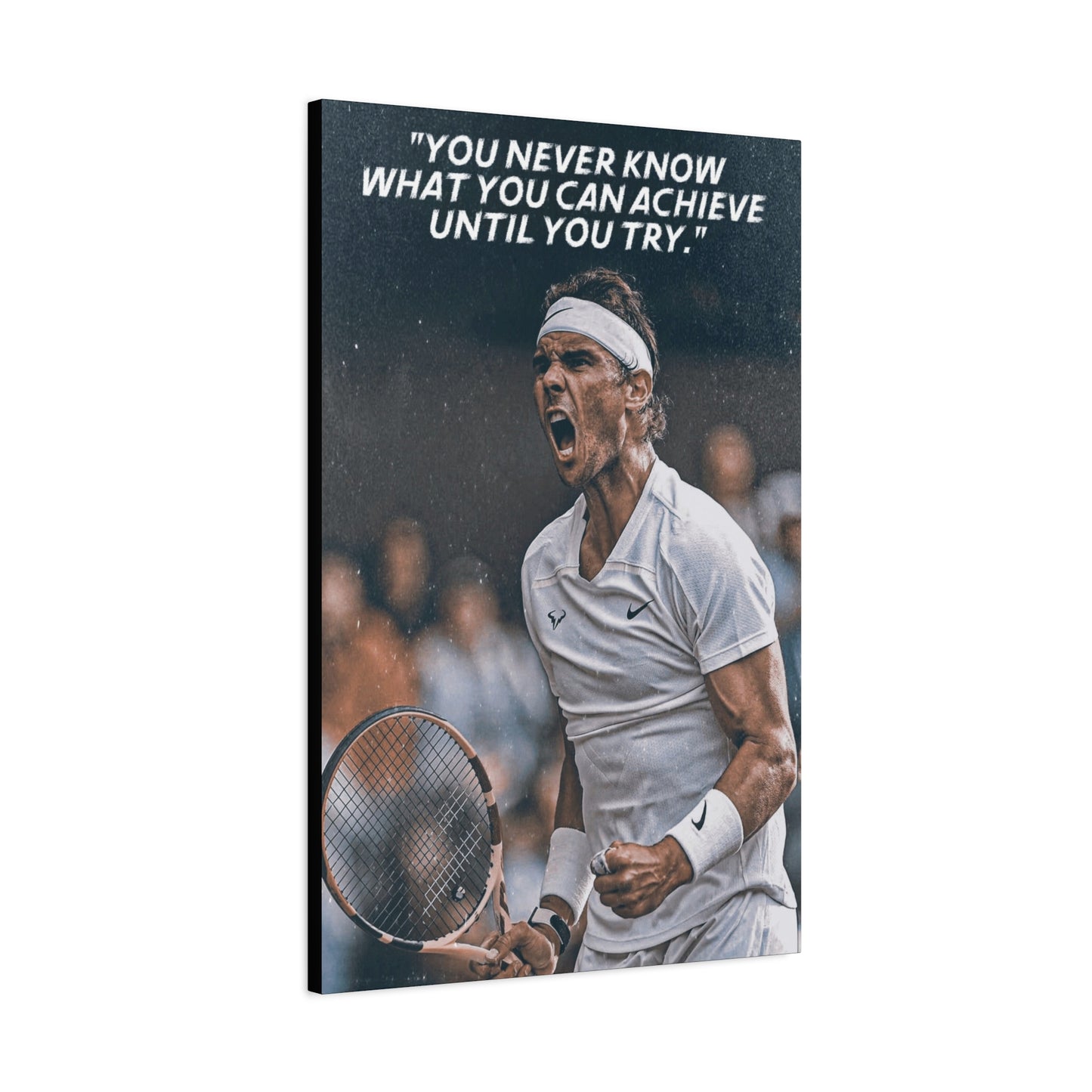Rafael Nadal Motivational Canvas