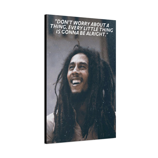 Bob Marley Motivational Canvas