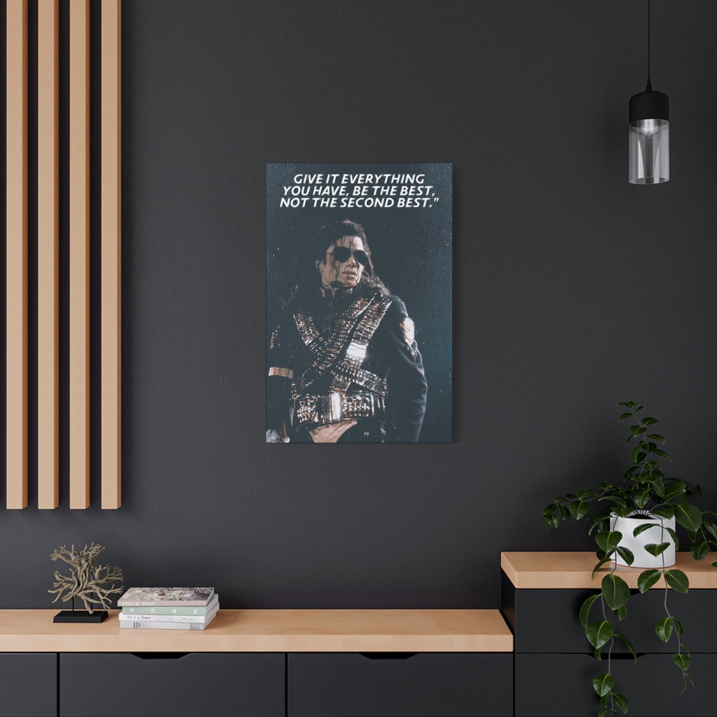 Michael Jackson Motivational Canvas