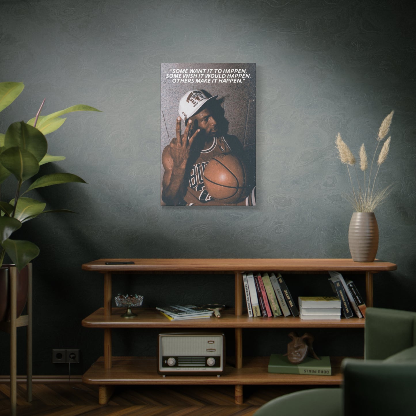 Michael Jordan Motivational Canvas