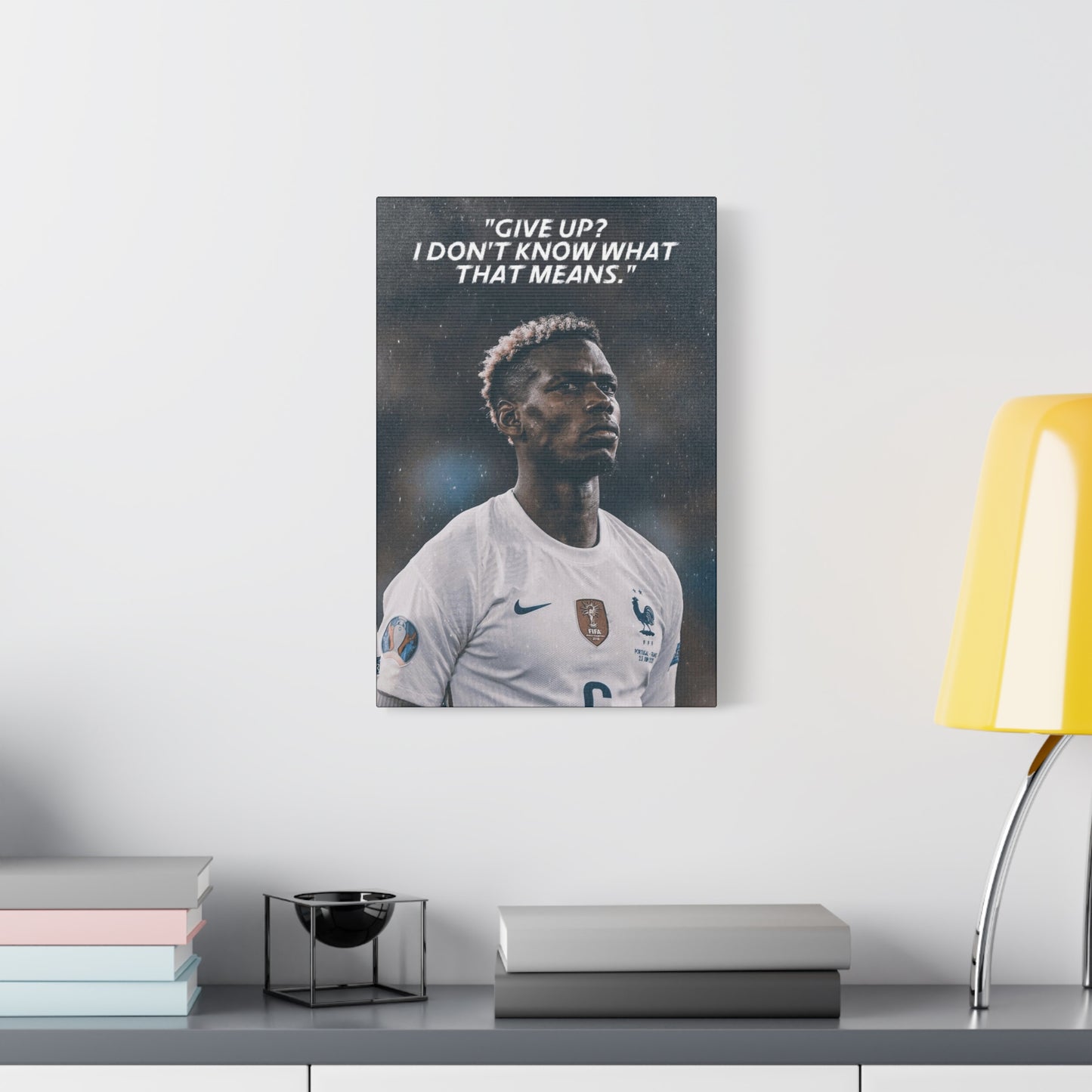 Paul Pogba Motivational Canvas