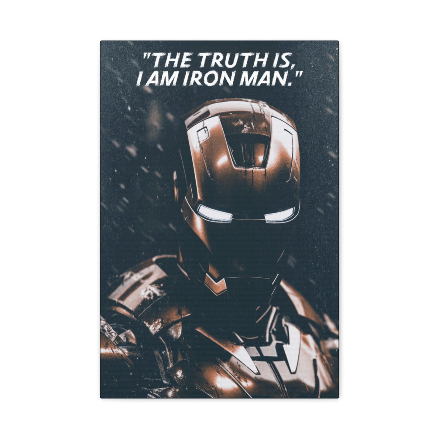 Iron Man Motivational Canvas