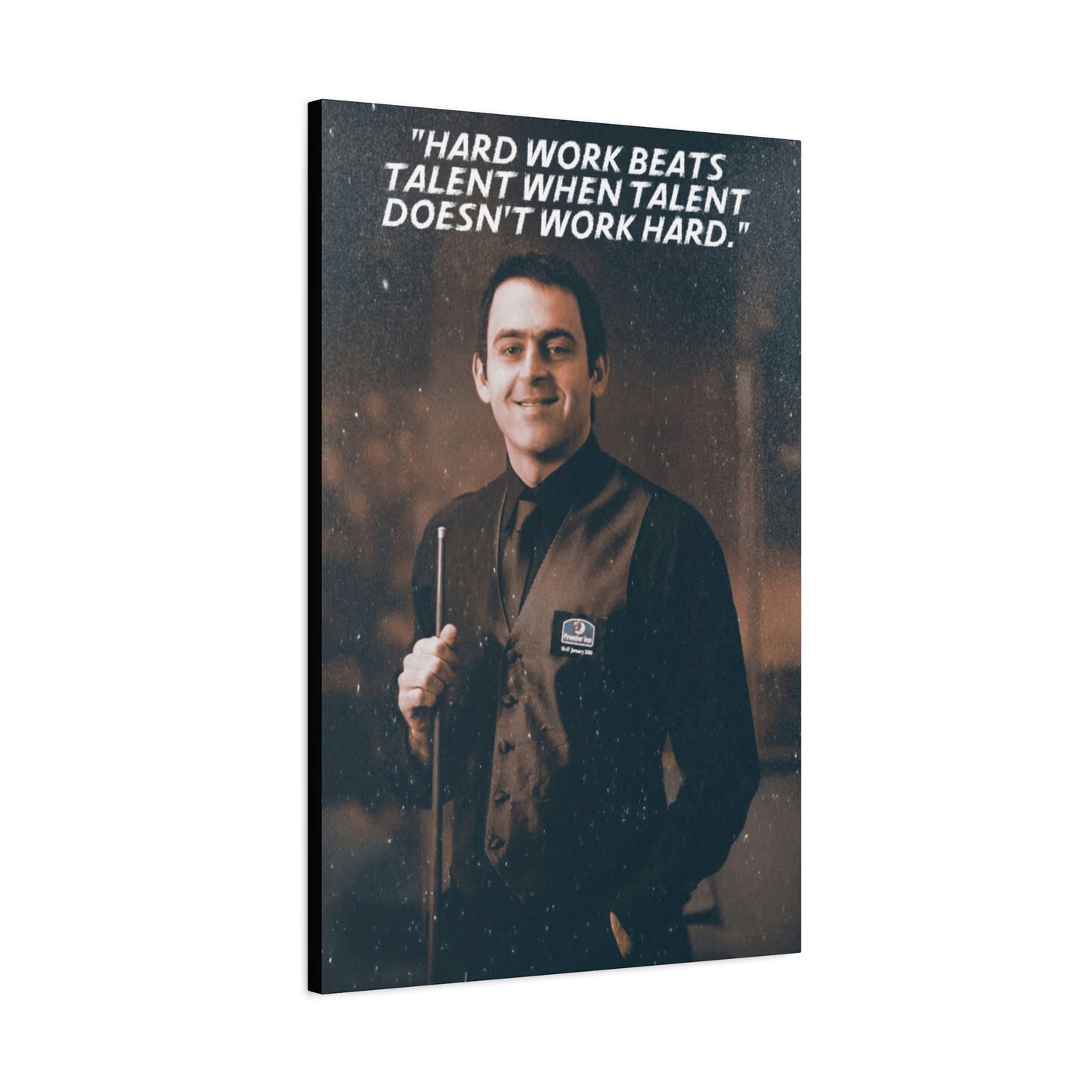 Ronnie O Sullivan Motivational Canvas