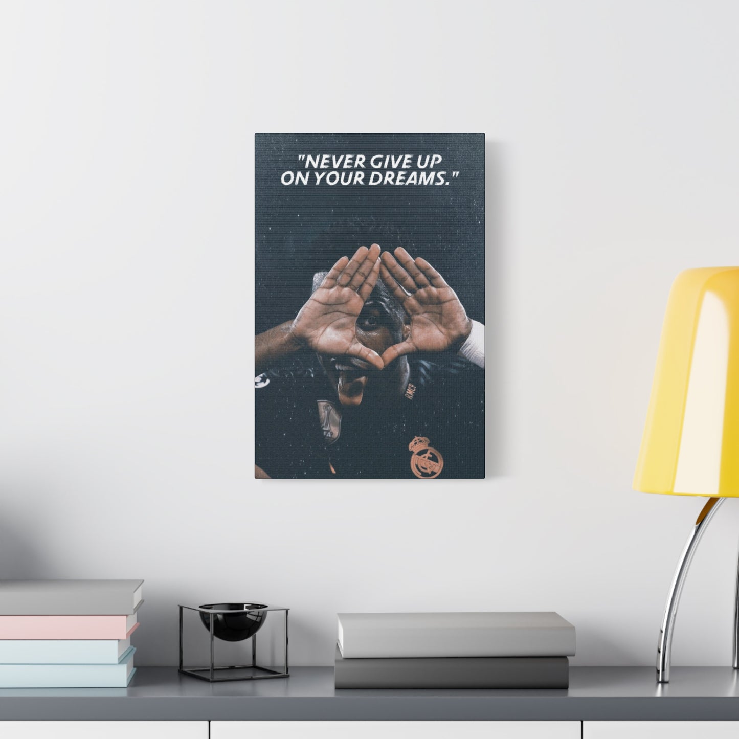 Vinicius Jr Motivational Canvas