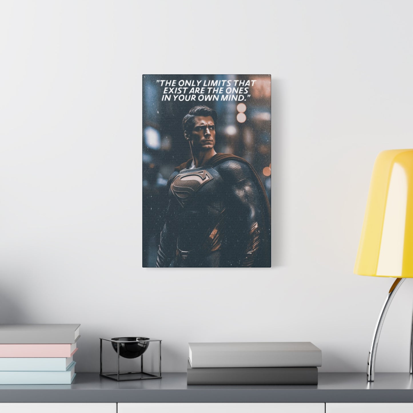 Superman Motivational Canvas