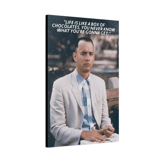 Forrest Gump Motivational Canvas