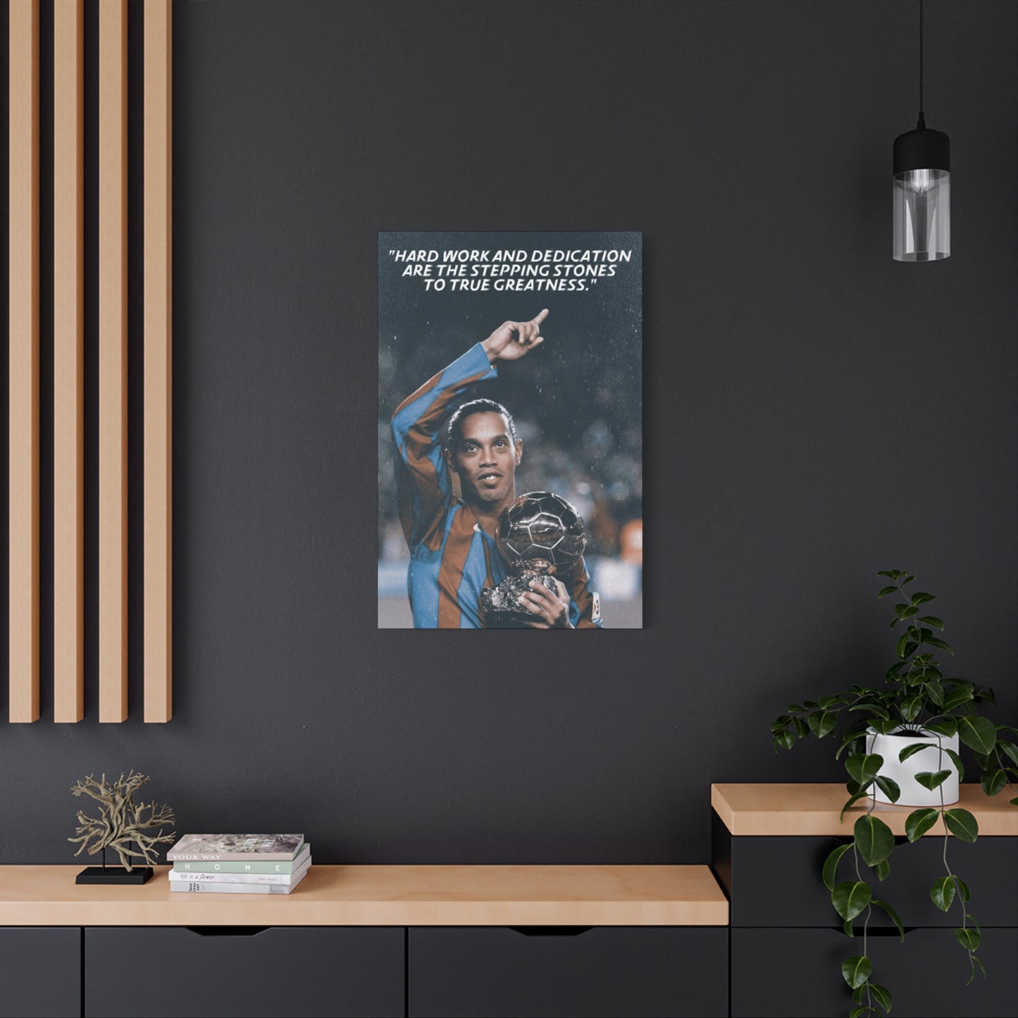 Ronaldinho Motivational Canvas