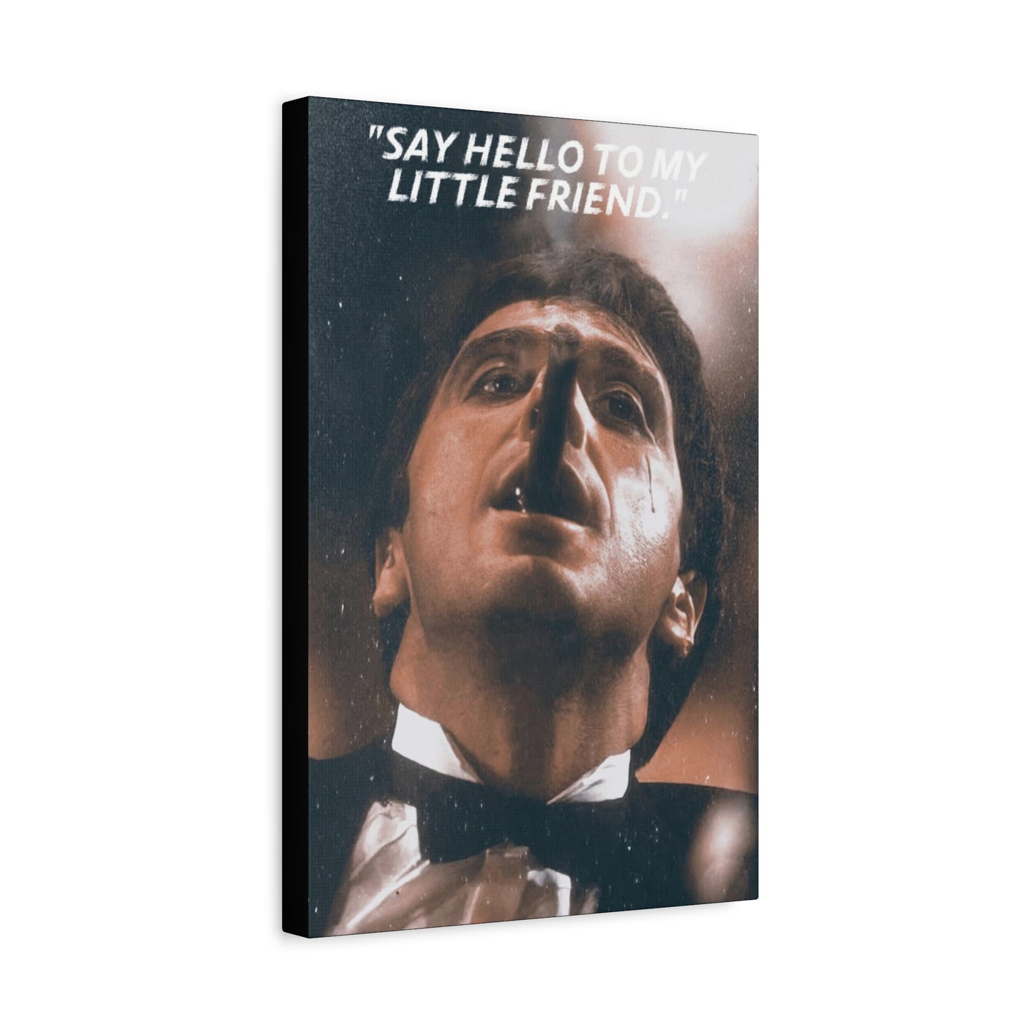 Tony Montana Motivational Canvas