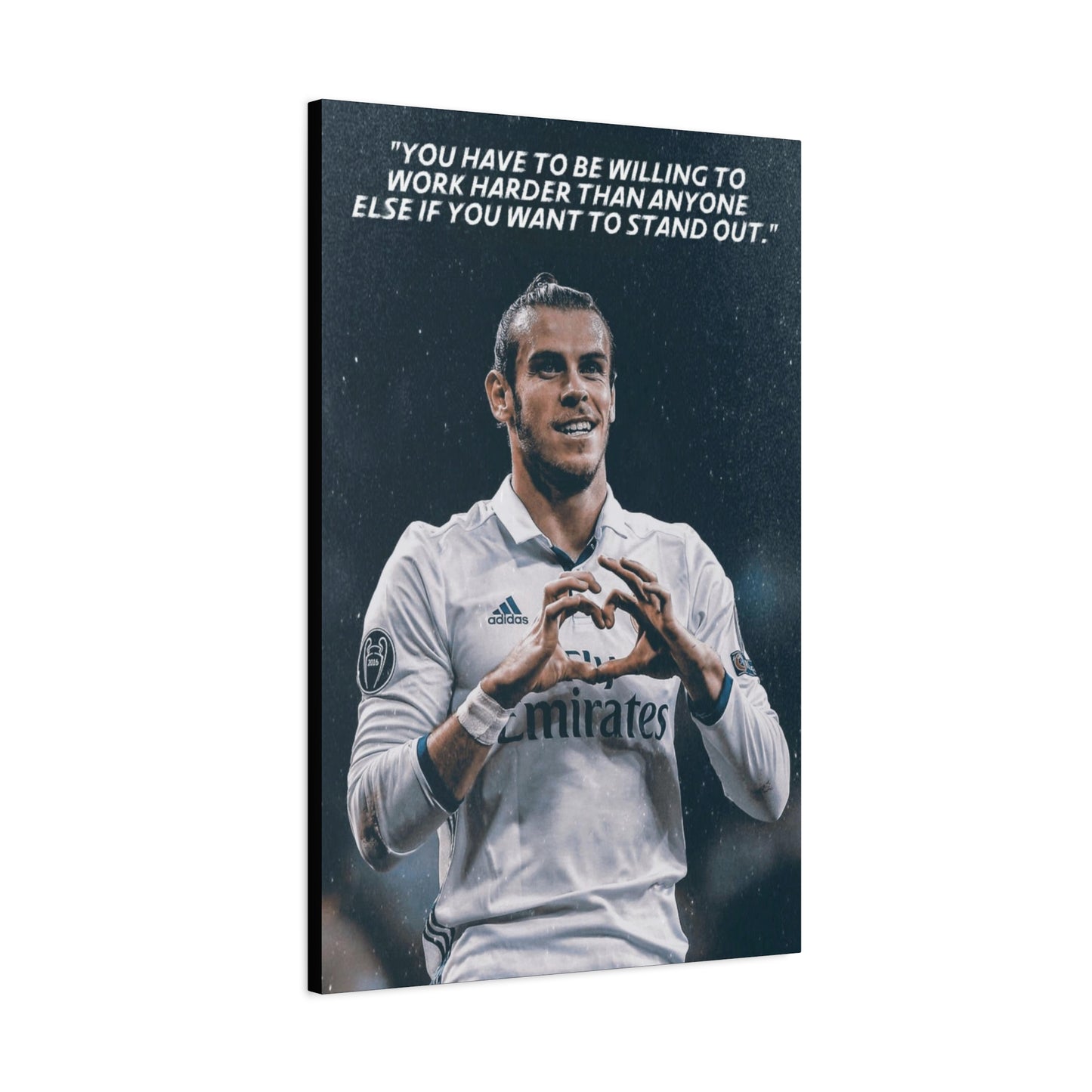 Gareth Bale Motivational Canvas