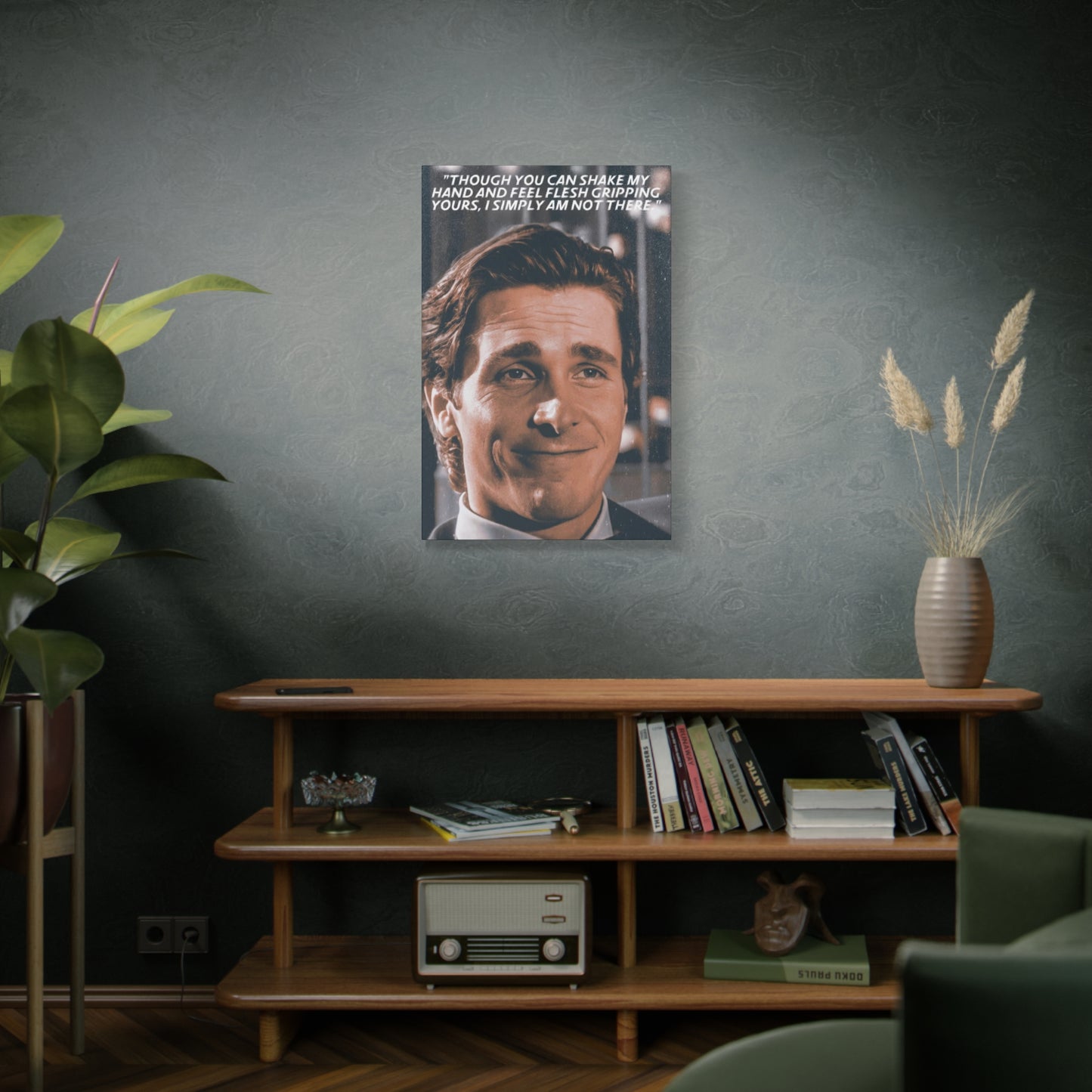 Patrick Bateman Motivational Canvas