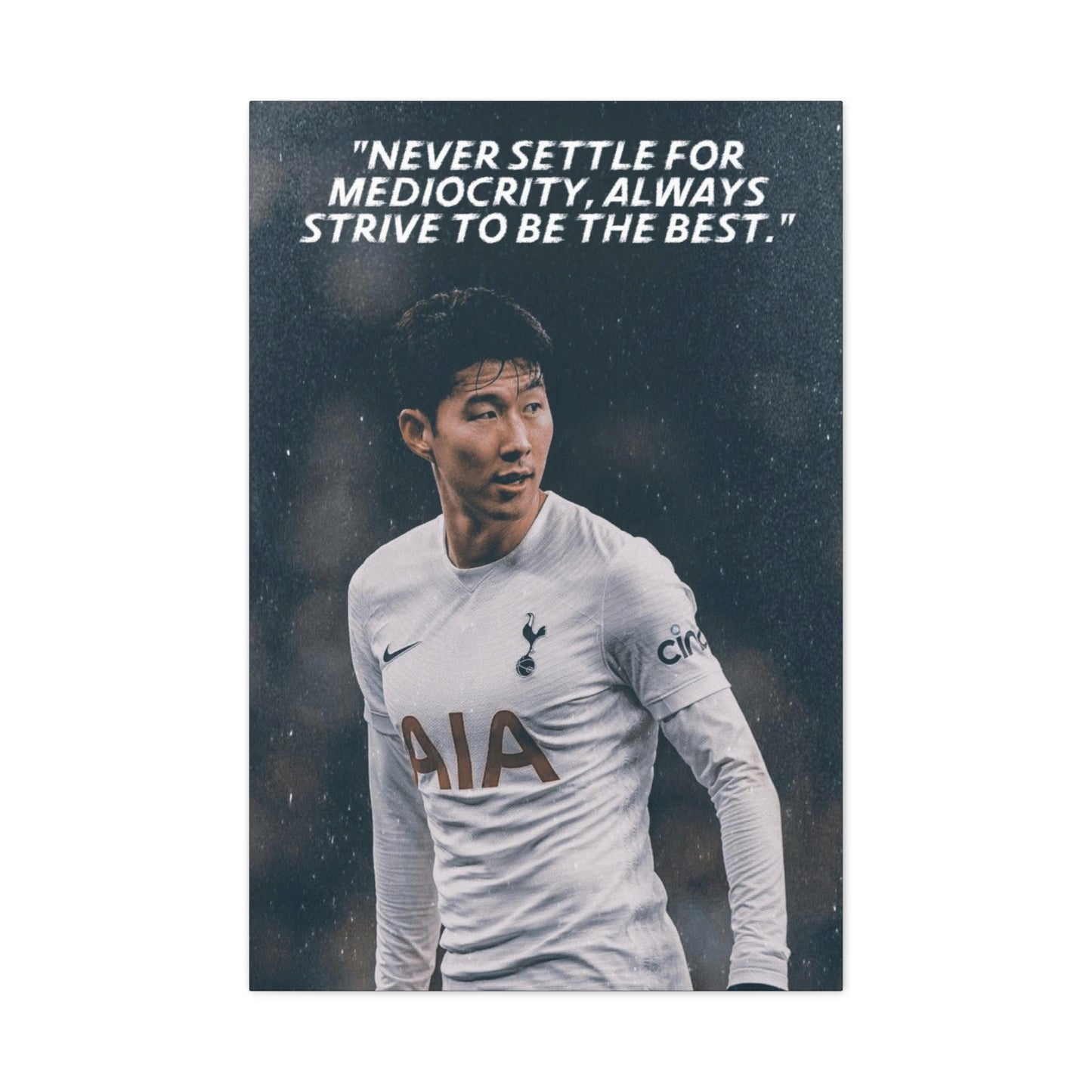 Heung Min Son Motivational Canvas