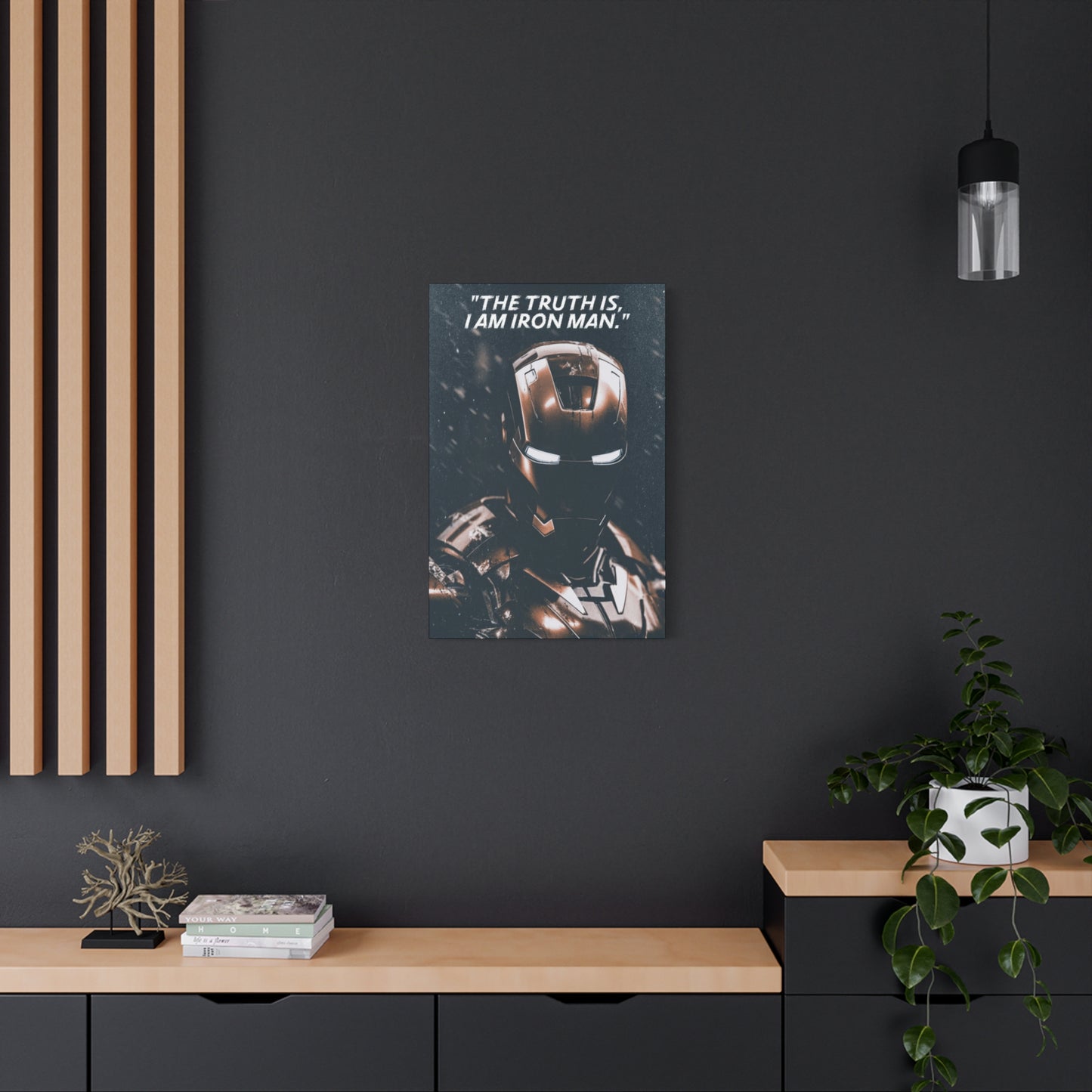 Iron Man Motivational Canvas