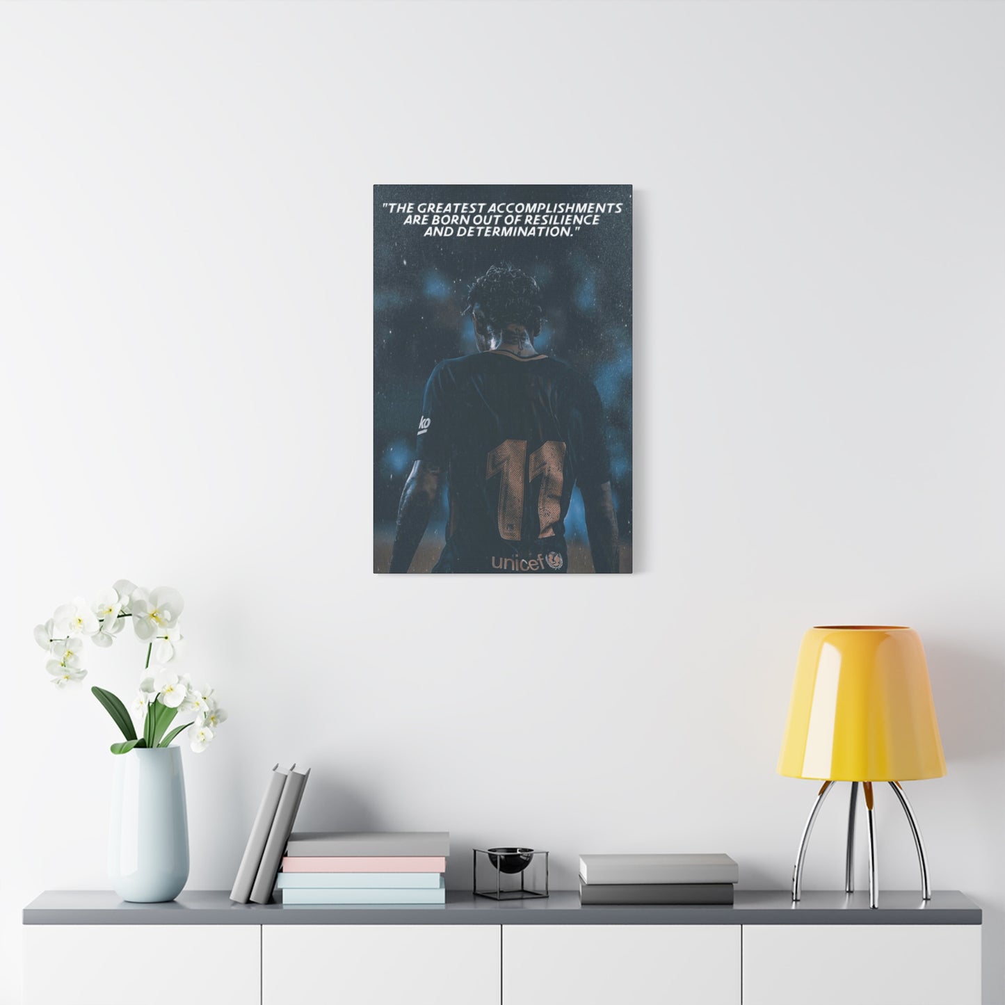 Neymar Motivational Canvas