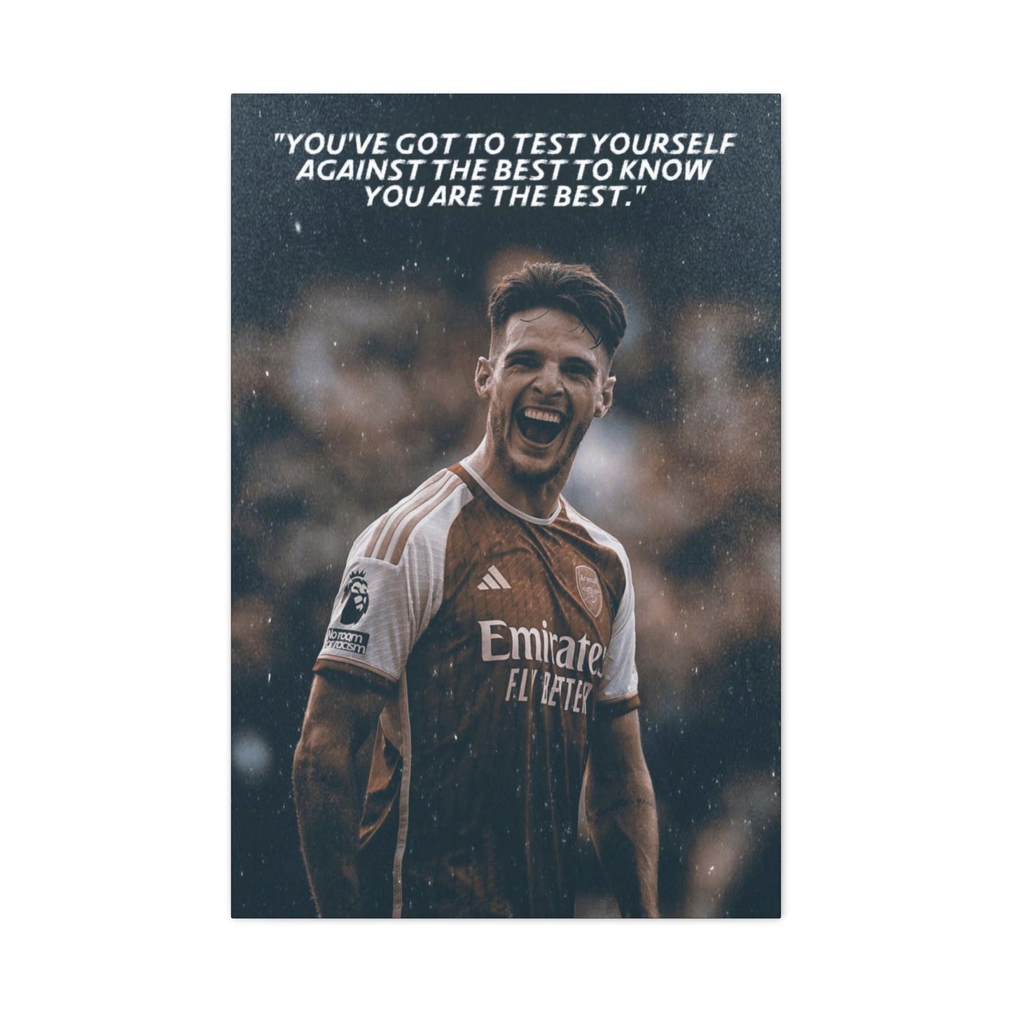 Declan Rice Motivational Canvas