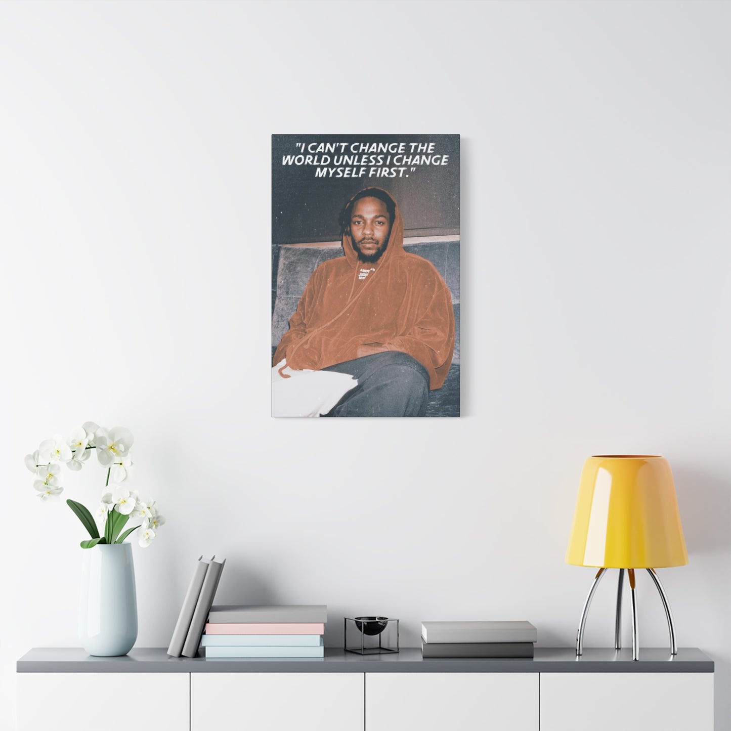 Kendrick Lamar Motivational Canvas