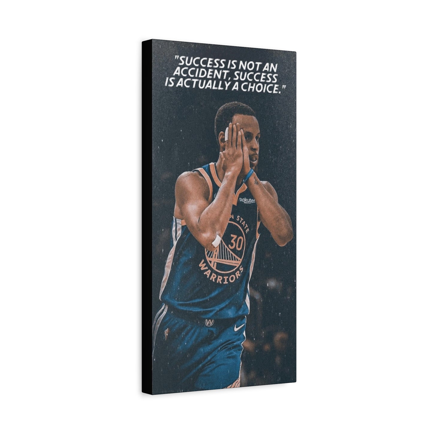 Steph Curry Motivational Canvas