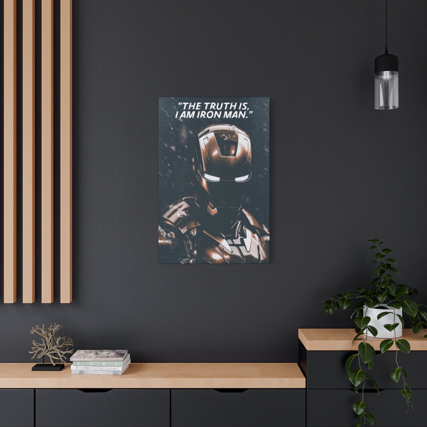 Iron Man Motivational Canvas