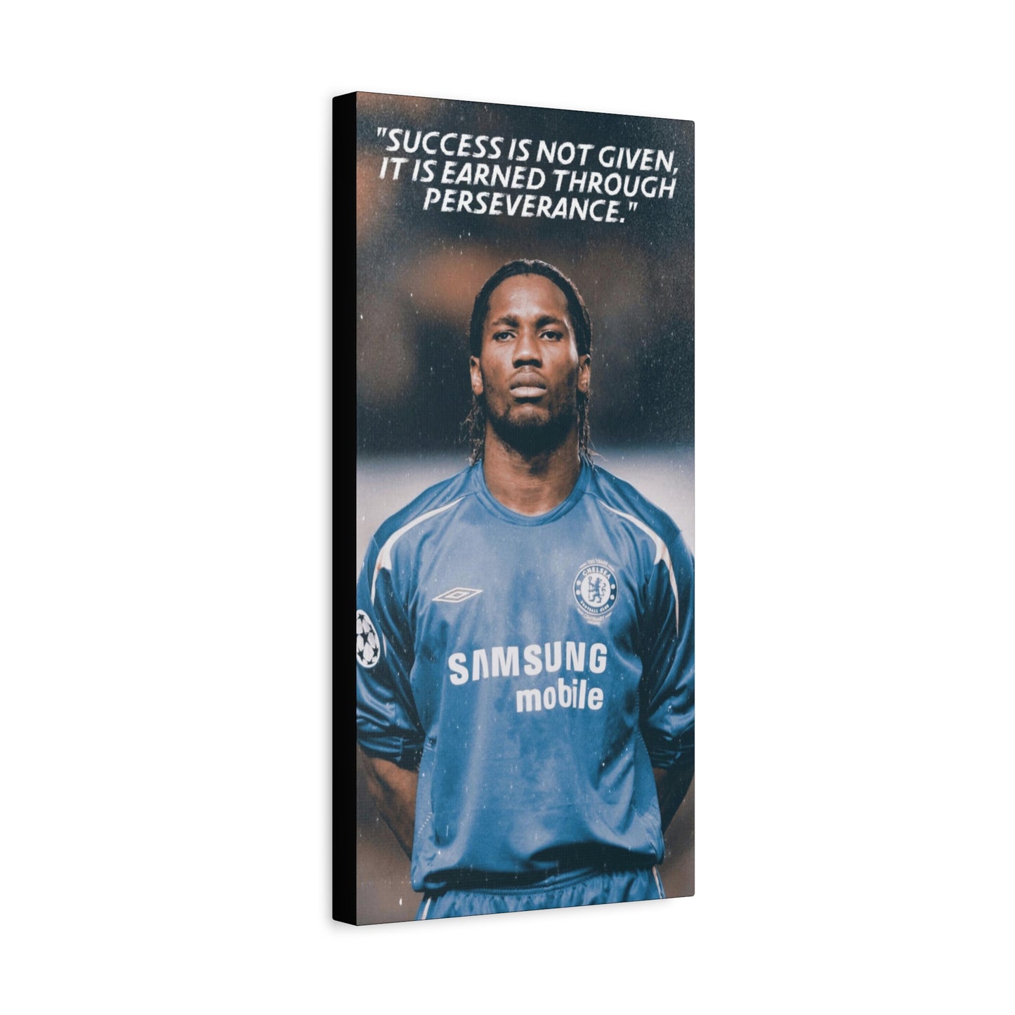 Didier Drogba Motivational Canvas