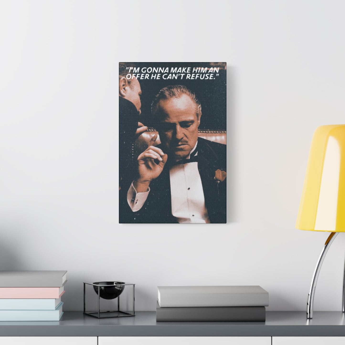 The Godfather Motivational Canvas