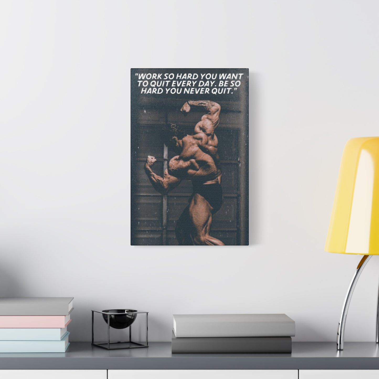Chris Bumstead Motivational Canvas