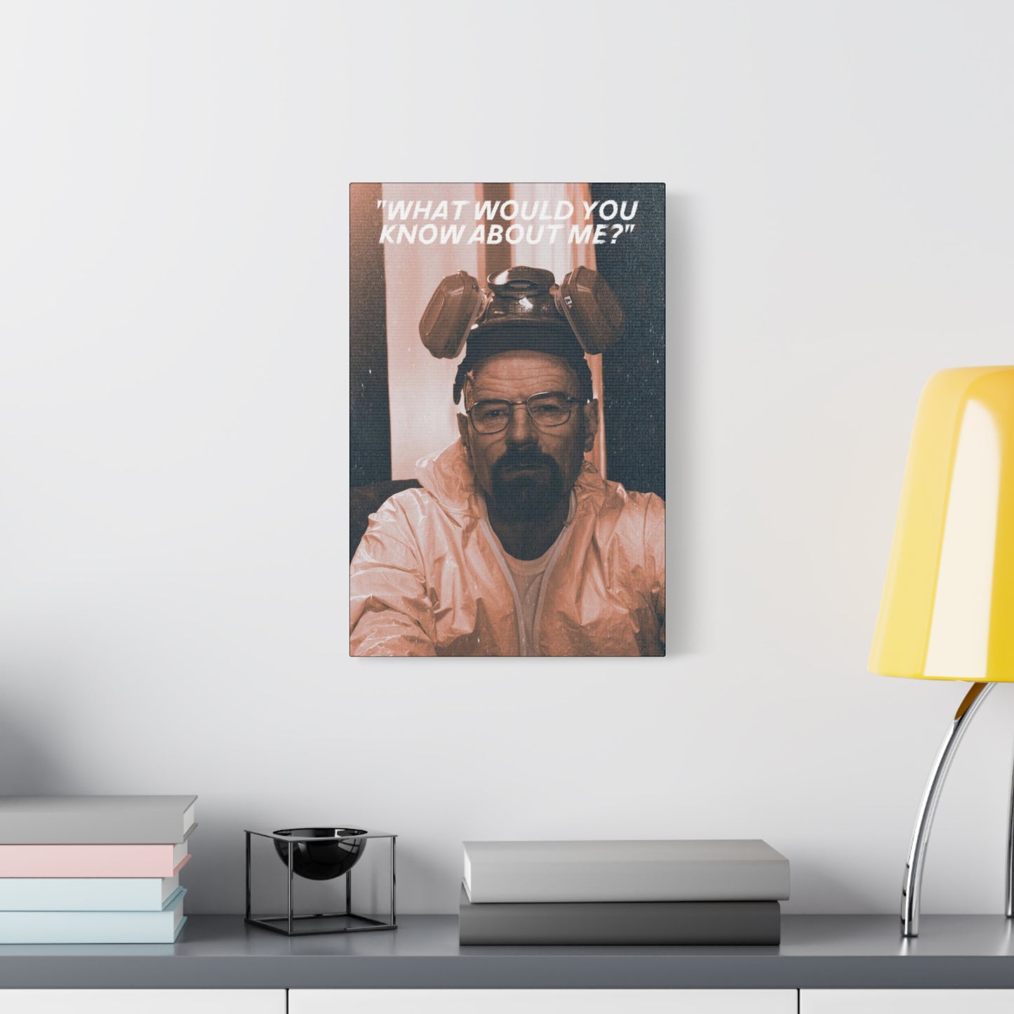 Walter White Motivational Canvas