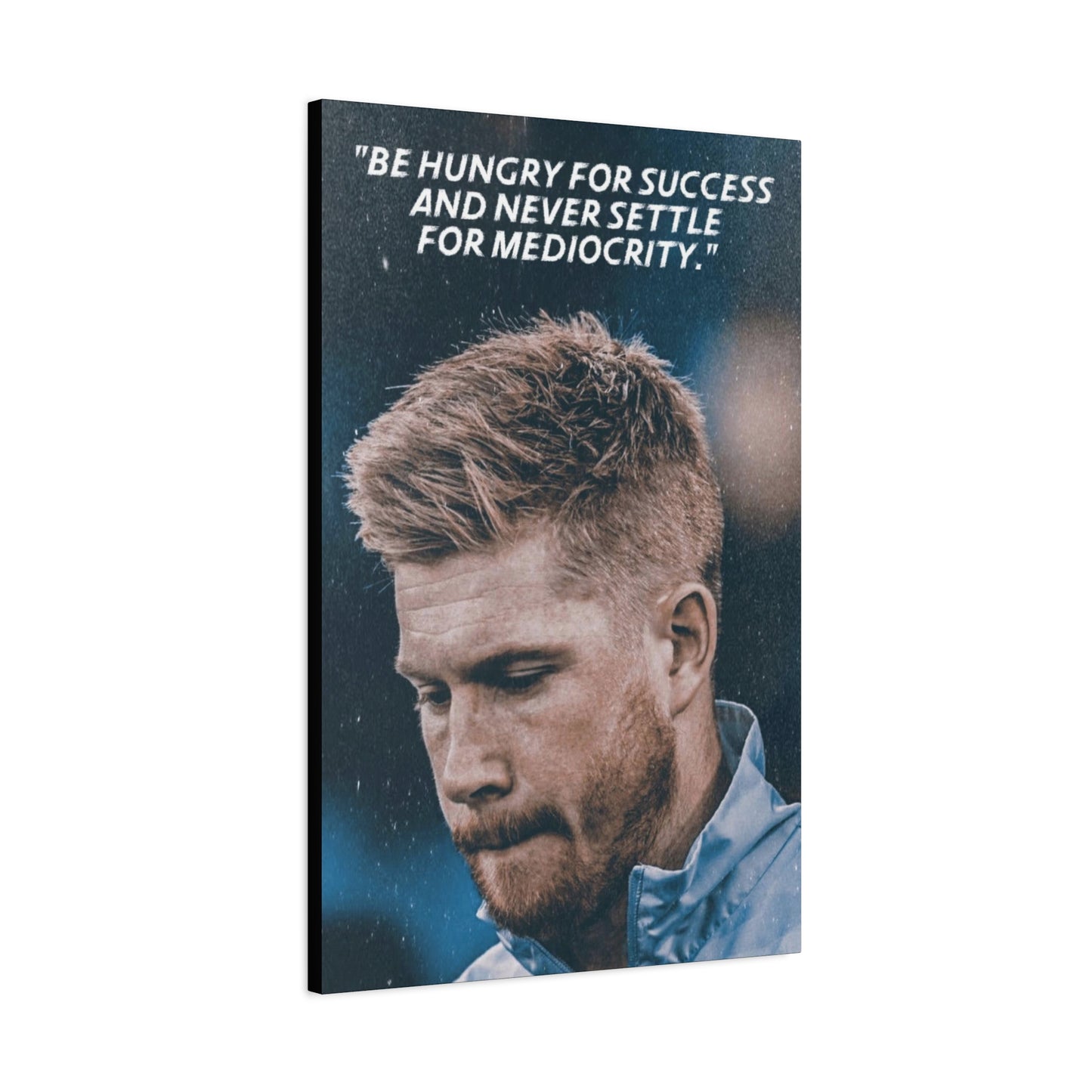 Kevin De Bruyne Motivational Canvas