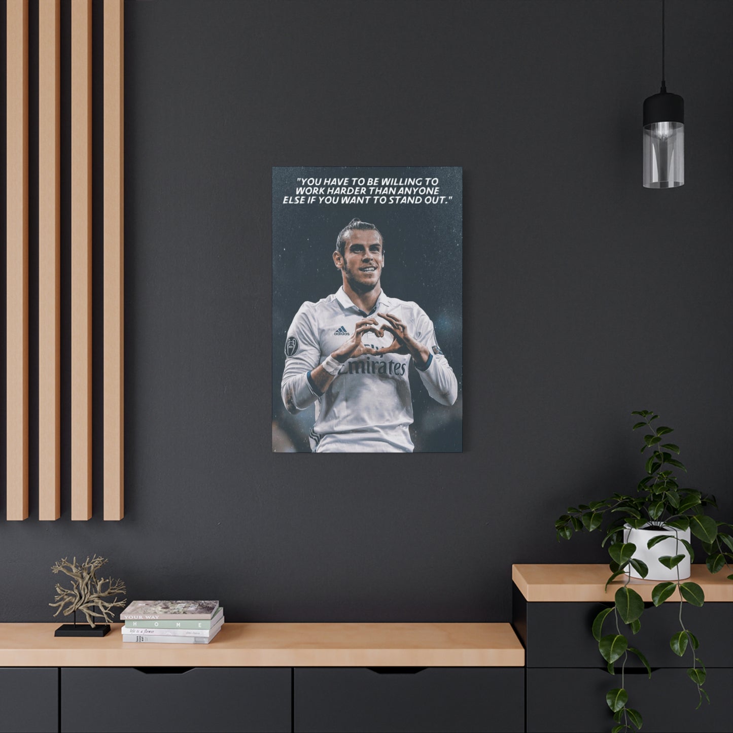 Gareth Bale Motivational Canvas