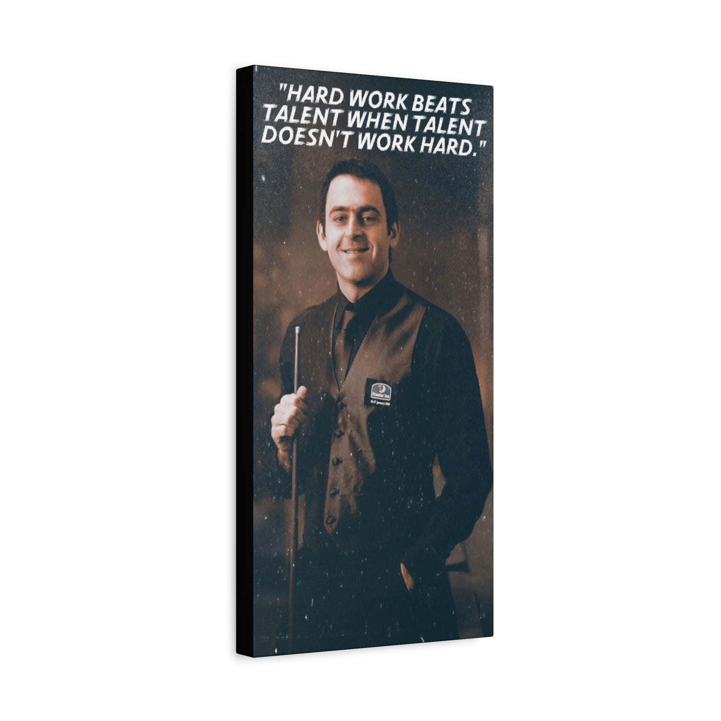 Ronnie O Sullivan Motivational Canvas