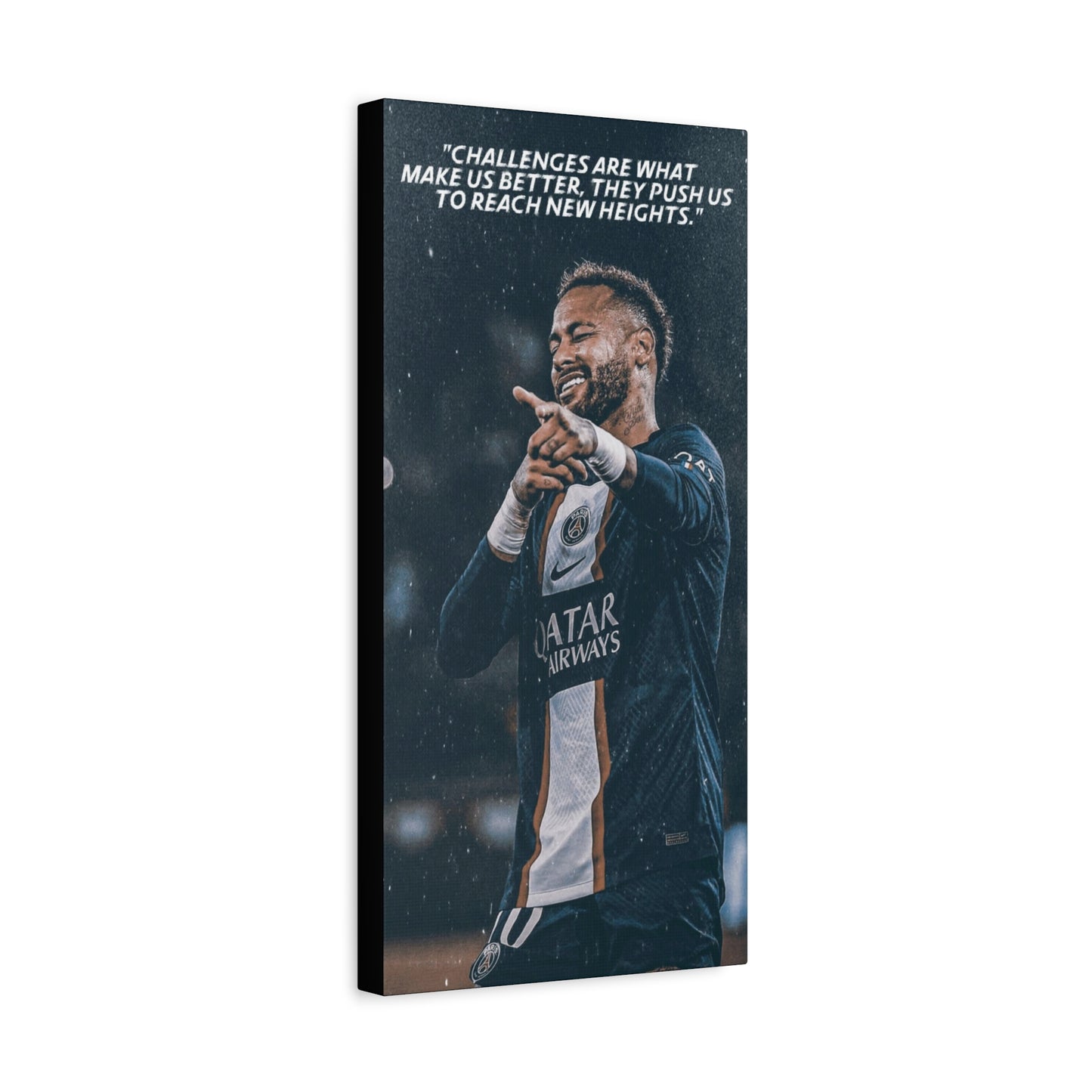 Neymar Motivational Canvas