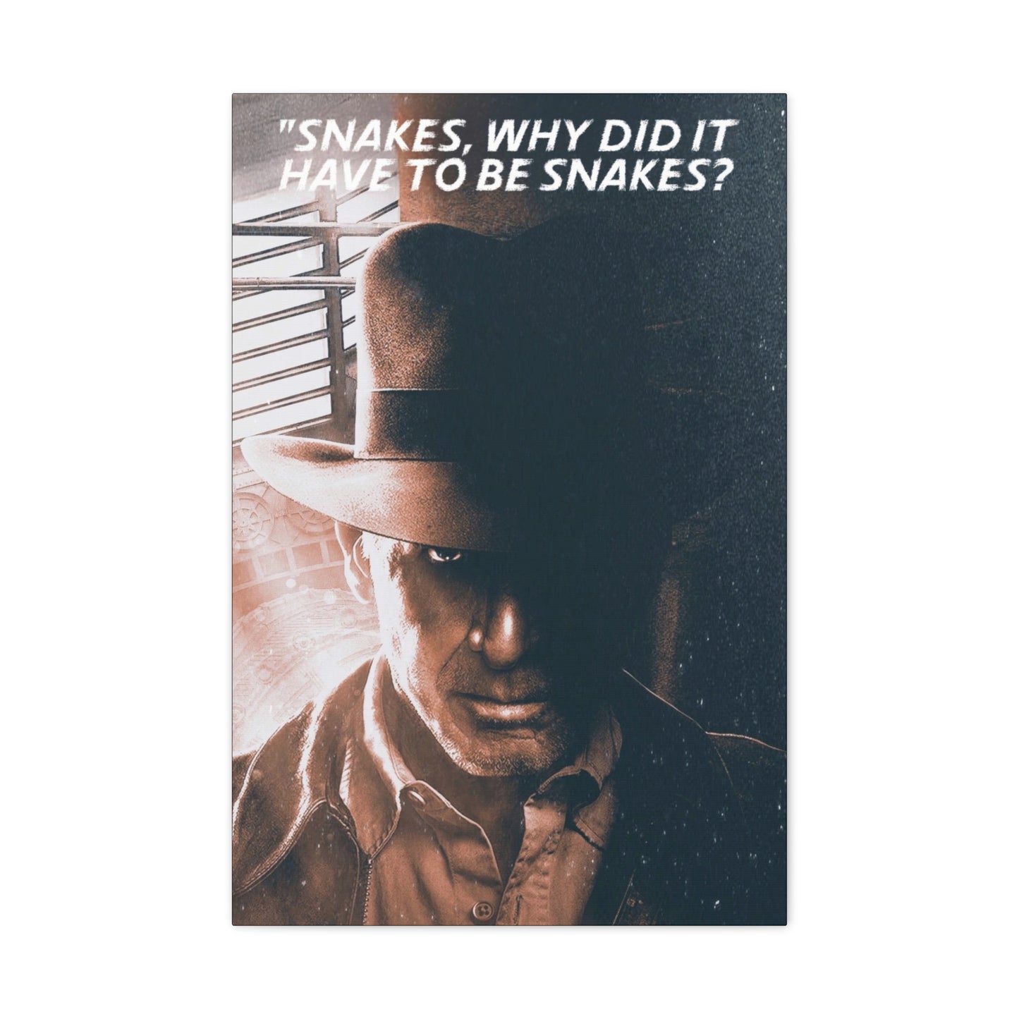 Indiana Jones Motivational Canvas