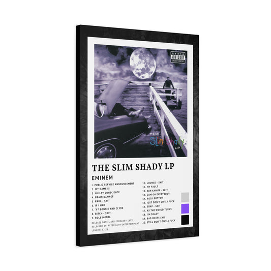 Eminem Album Cover Canvas - The Slim Shady LP