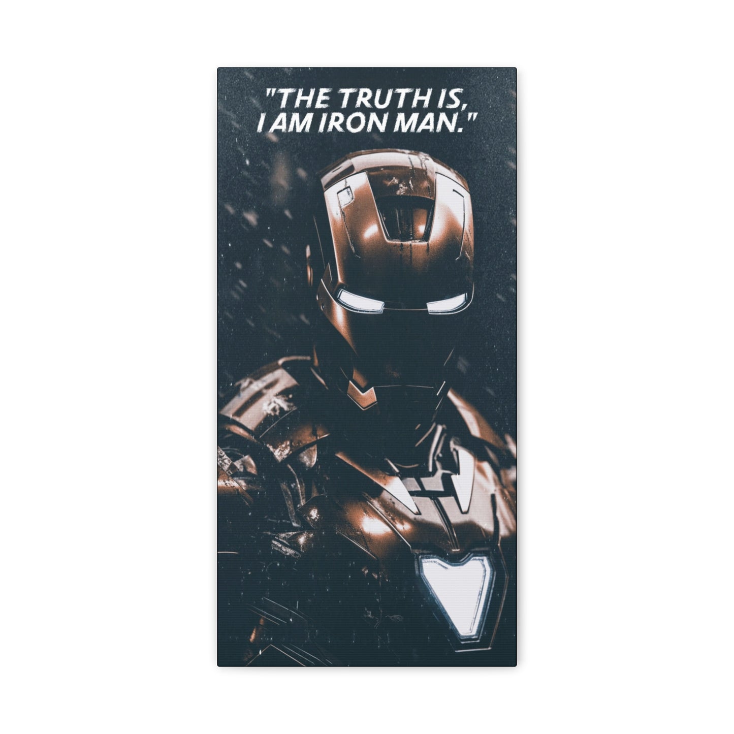 Iron Man Motivational Canvas