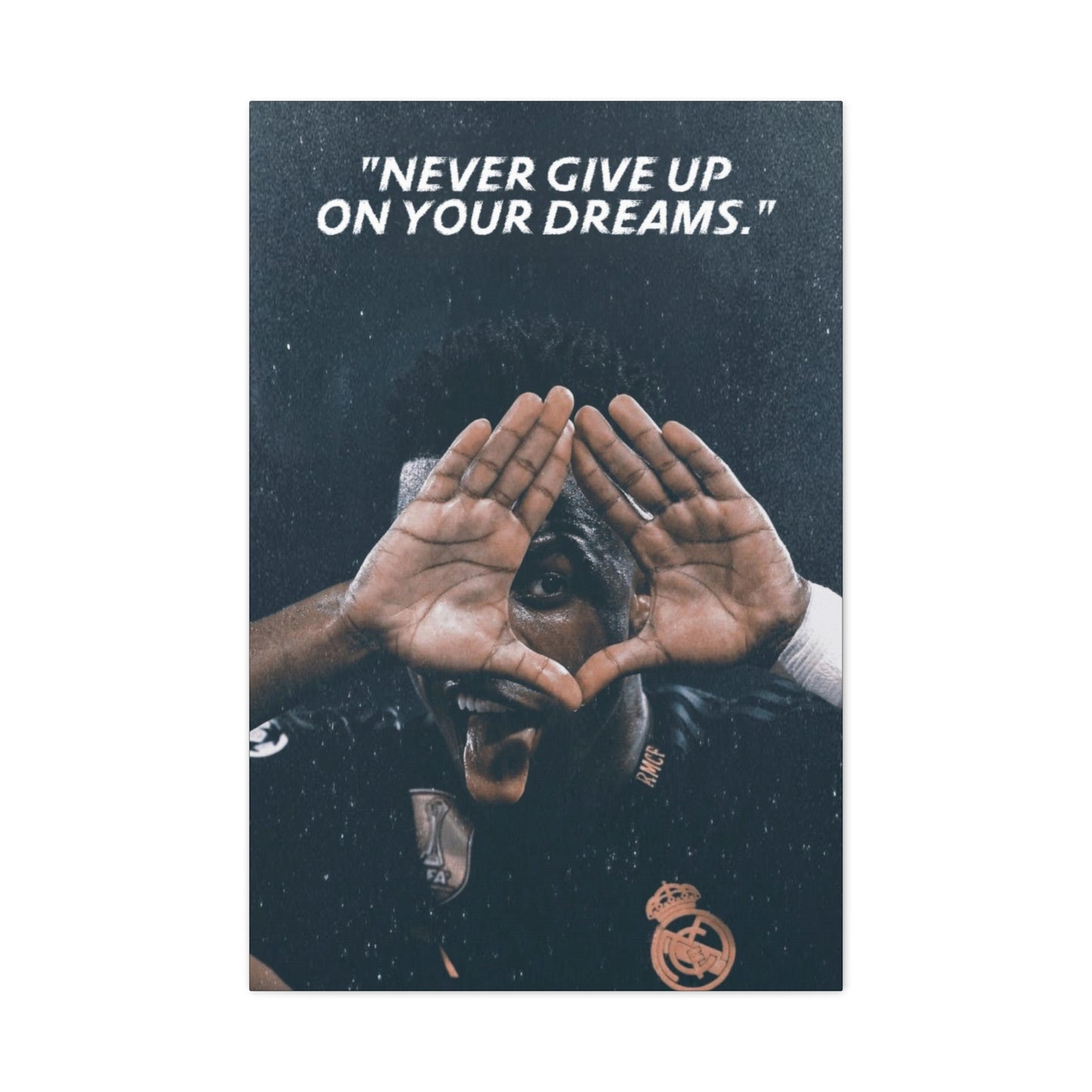 Vinicius Jr Motivational Canvas