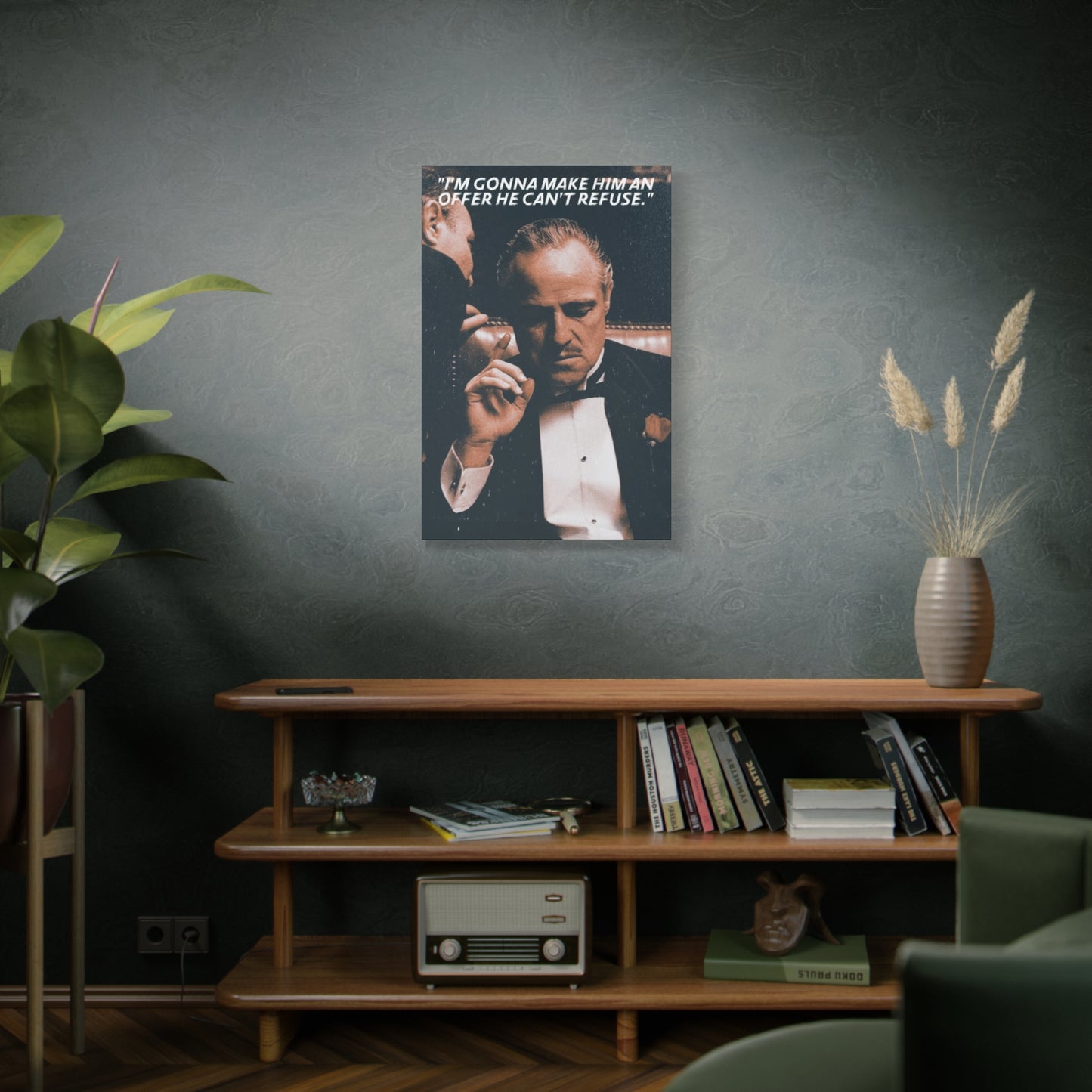 The Godfather Motivational Canvas