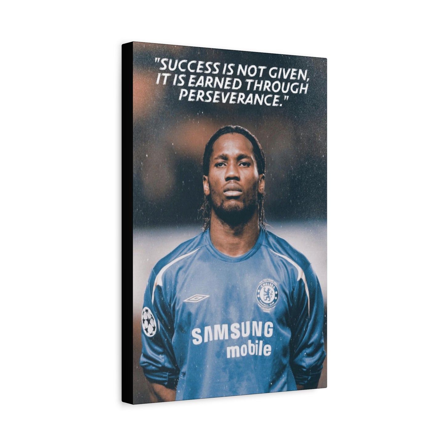 Didier Drogba Motivational Canvas